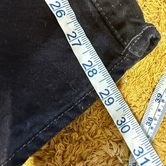 Levi’s 501 Original Fit Men’s Black Button Fly Jeans Size 34 - Picture 9 of 10